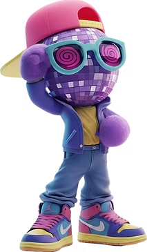 DISCOMAN mascot